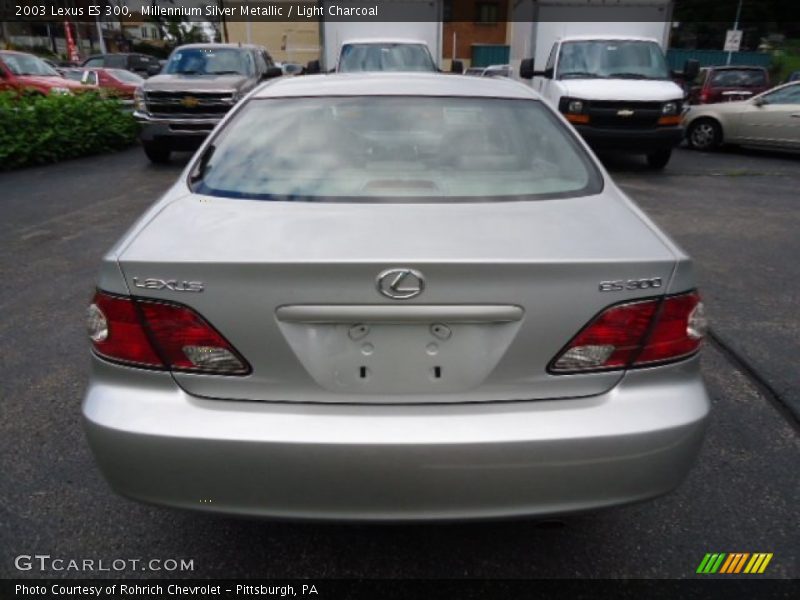 Millennium Silver Metallic / Light Charcoal 2003 Lexus ES 300