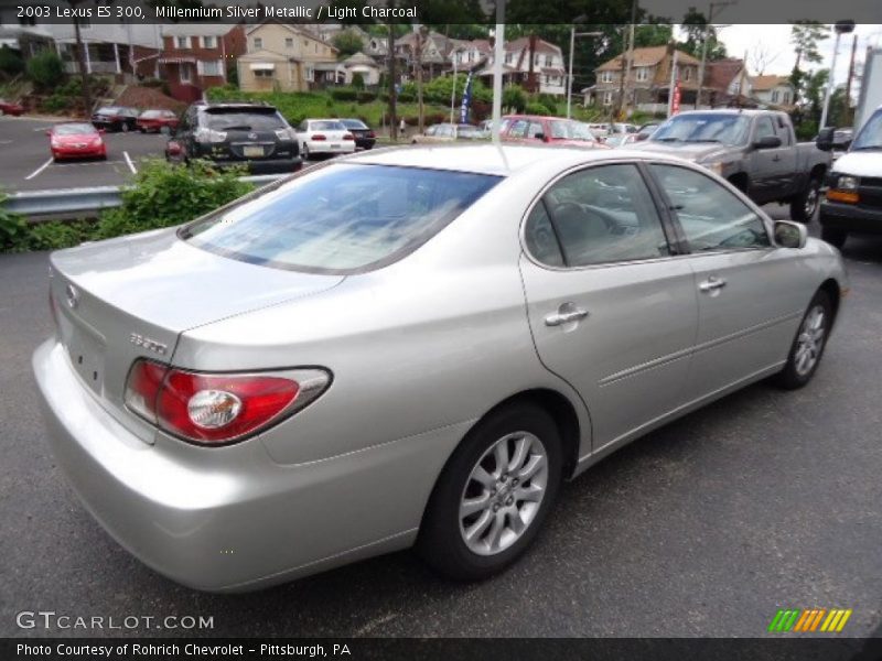 Millennium Silver Metallic / Light Charcoal 2003 Lexus ES 300
