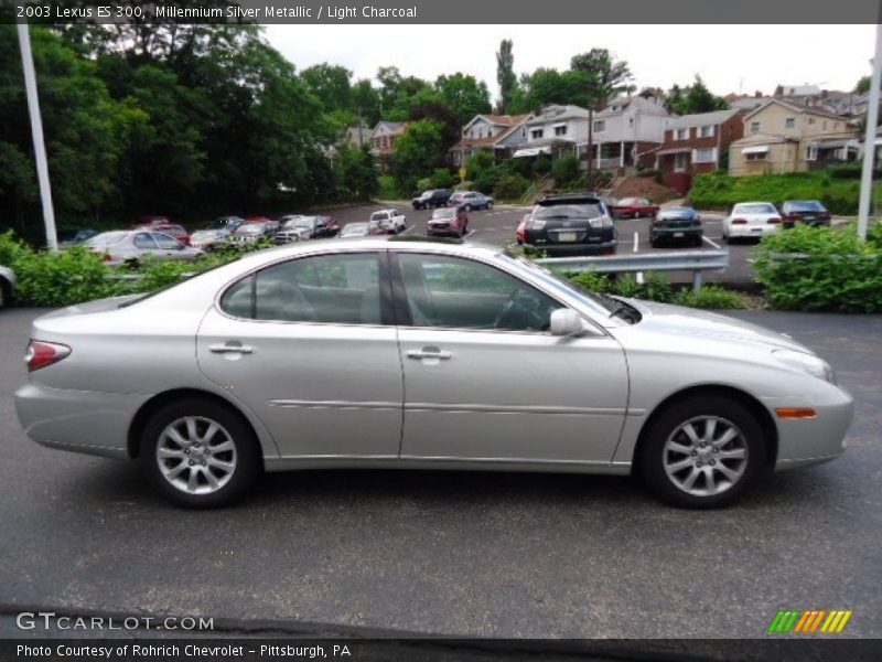 Millennium Silver Metallic / Light Charcoal 2003 Lexus ES 300