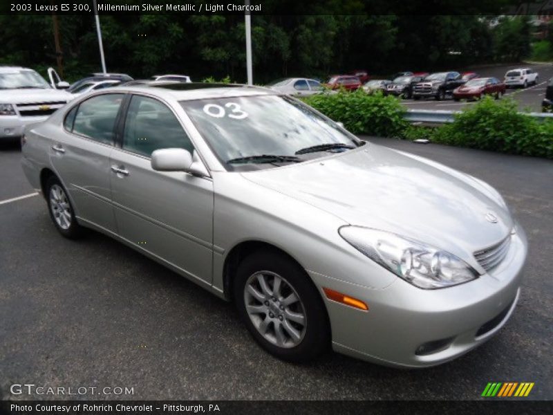 Millennium Silver Metallic / Light Charcoal 2003 Lexus ES 300