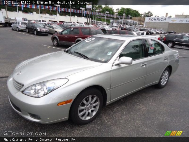 Millennium Silver Metallic / Light Charcoal 2003 Lexus ES 300