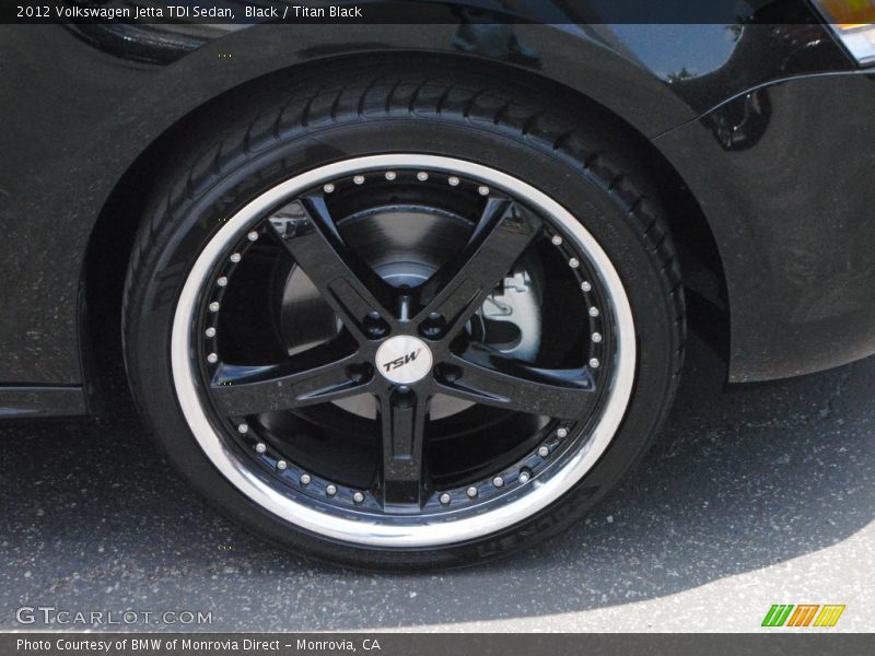 Black / Titan Black 2012 Volkswagen Jetta TDI Sedan
