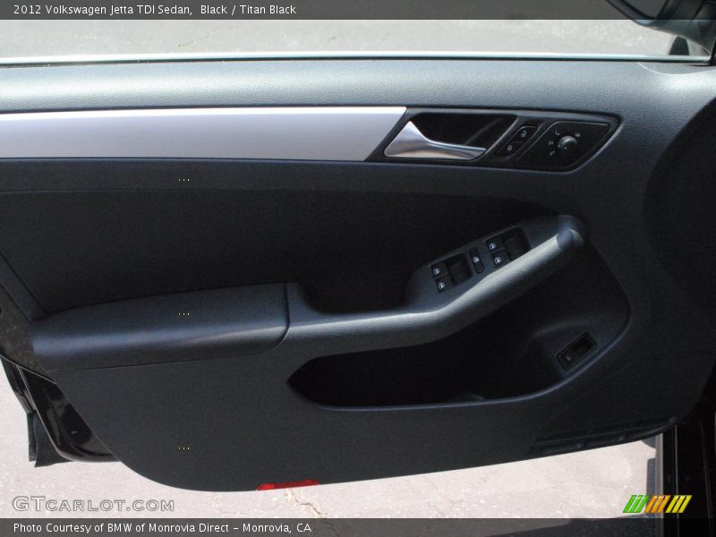 Black / Titan Black 2012 Volkswagen Jetta TDI Sedan