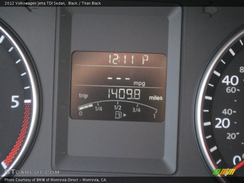 Black / Titan Black 2012 Volkswagen Jetta TDI Sedan