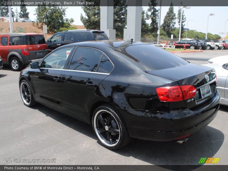 Black / Titan Black 2012 Volkswagen Jetta TDI Sedan