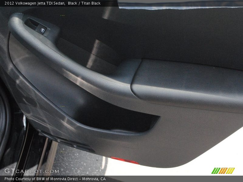 Black / Titan Black 2012 Volkswagen Jetta TDI Sedan