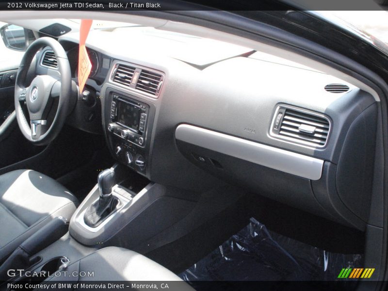 Black / Titan Black 2012 Volkswagen Jetta TDI Sedan