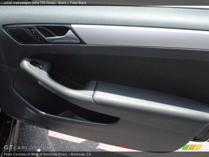 Black / Titan Black 2012 Volkswagen Jetta TDI Sedan