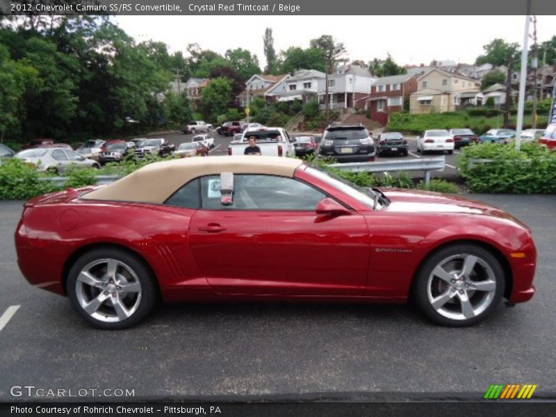 2012 Camaro SS/RS Convertible Crystal Red Tintcoat