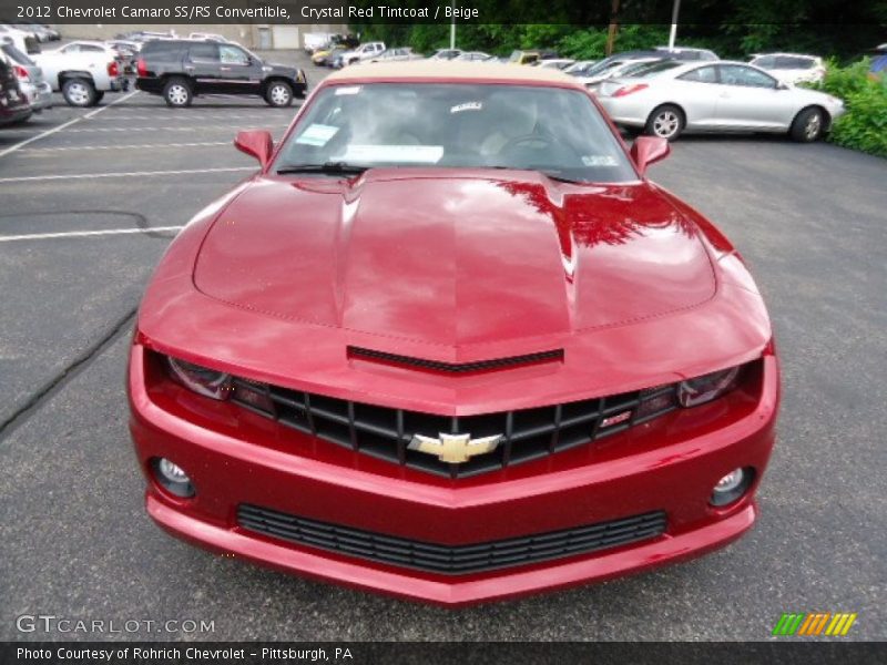  2012 Camaro SS/RS Convertible Crystal Red Tintcoat