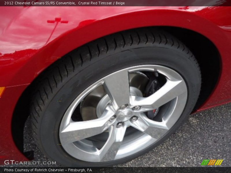  2012 Camaro SS/RS Convertible Wheel