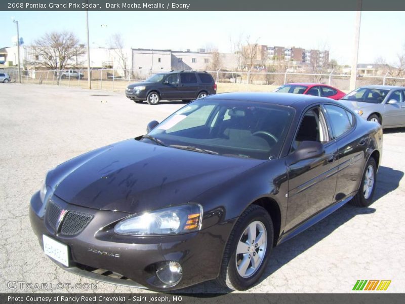 Dark Mocha Metallic / Ebony 2008 Pontiac Grand Prix Sedan