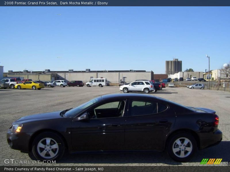 Dark Mocha Metallic / Ebony 2008 Pontiac Grand Prix Sedan