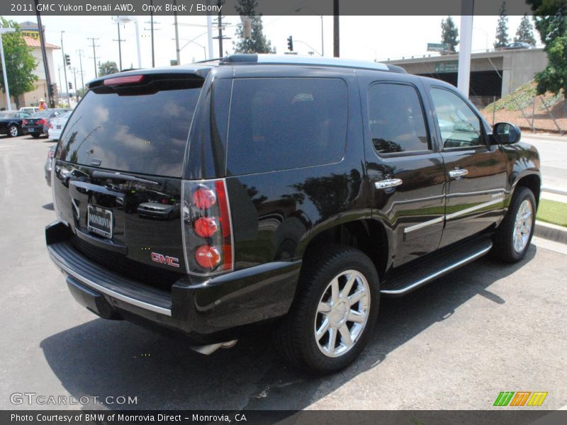 Onyx Black / Ebony 2011 GMC Yukon Denali AWD