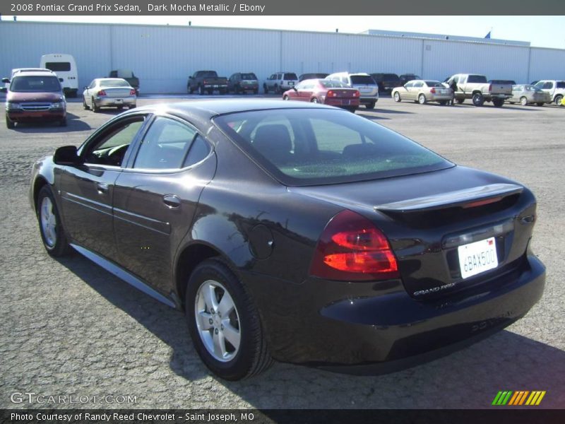 Dark Mocha Metallic / Ebony 2008 Pontiac Grand Prix Sedan