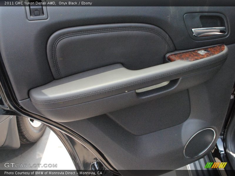 Onyx Black / Ebony 2011 GMC Yukon Denali AWD