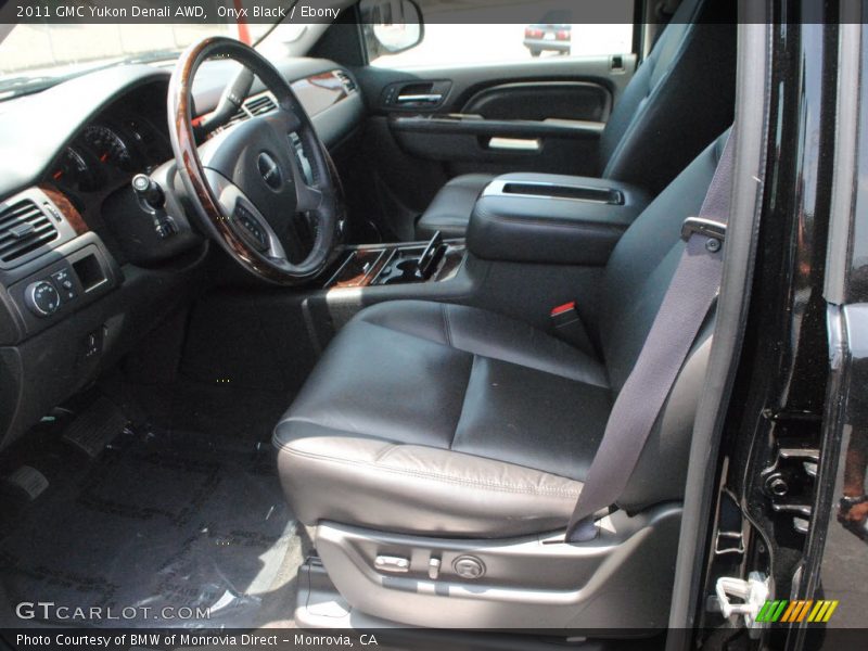 Onyx Black / Ebony 2011 GMC Yukon Denali AWD