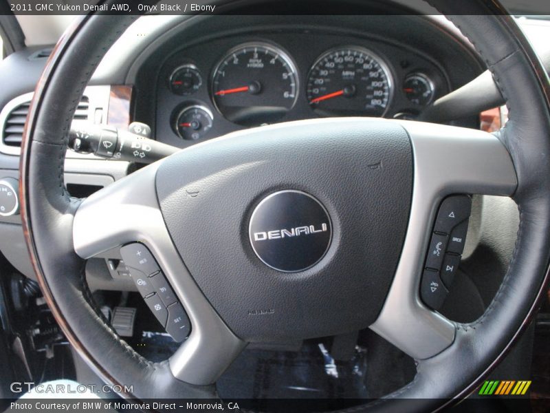 Onyx Black / Ebony 2011 GMC Yukon Denali AWD