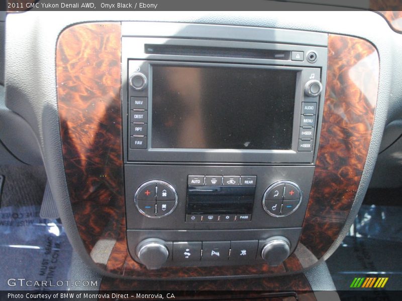 Onyx Black / Ebony 2011 GMC Yukon Denali AWD