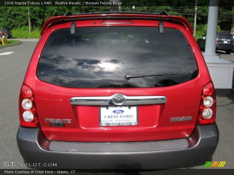Redfire Metallic / Medium Pebble Beige 2006 Mazda Tribute s 4WD