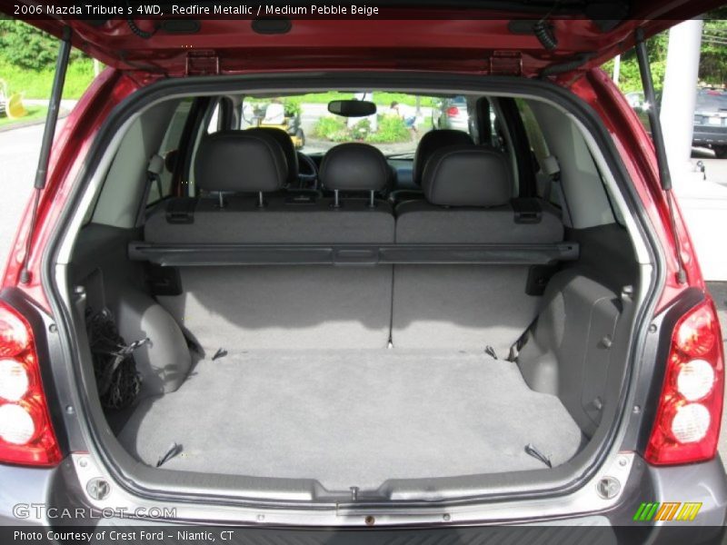 Redfire Metallic / Medium Pebble Beige 2006 Mazda Tribute s 4WD