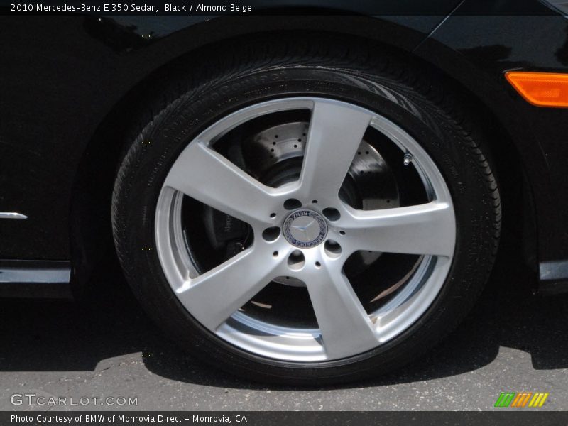 Black / Almond Beige 2010 Mercedes-Benz E 350 Sedan