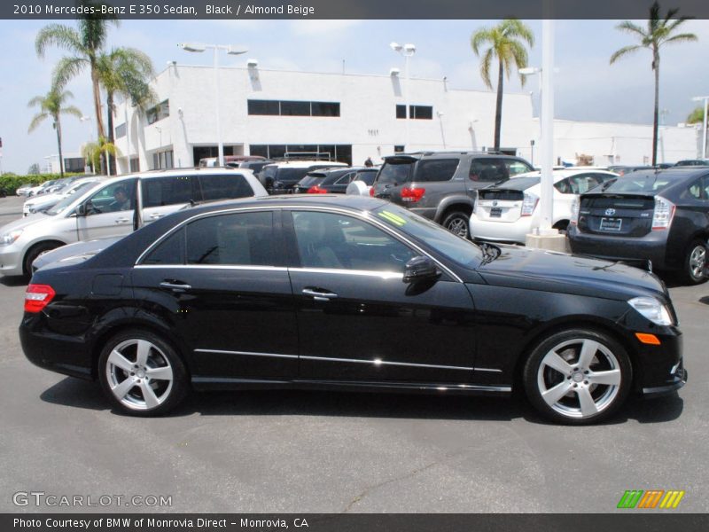 Black / Almond Beige 2010 Mercedes-Benz E 350 Sedan