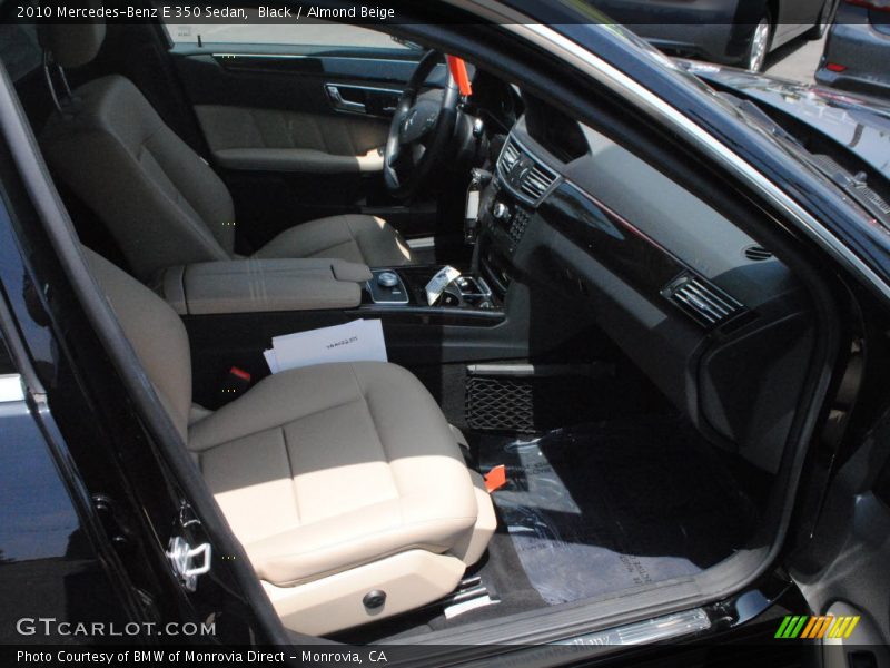 Black / Almond Beige 2010 Mercedes-Benz E 350 Sedan