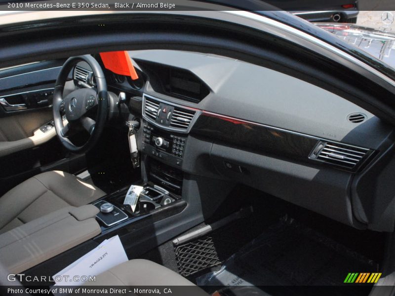 Black / Almond Beige 2010 Mercedes-Benz E 350 Sedan