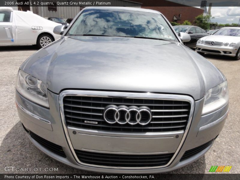 Quartz Grey Metallic / Platinum 2006 Audi A8 L 4.2 quattro