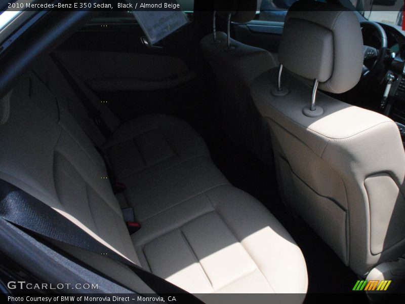 Black / Almond Beige 2010 Mercedes-Benz E 350 Sedan