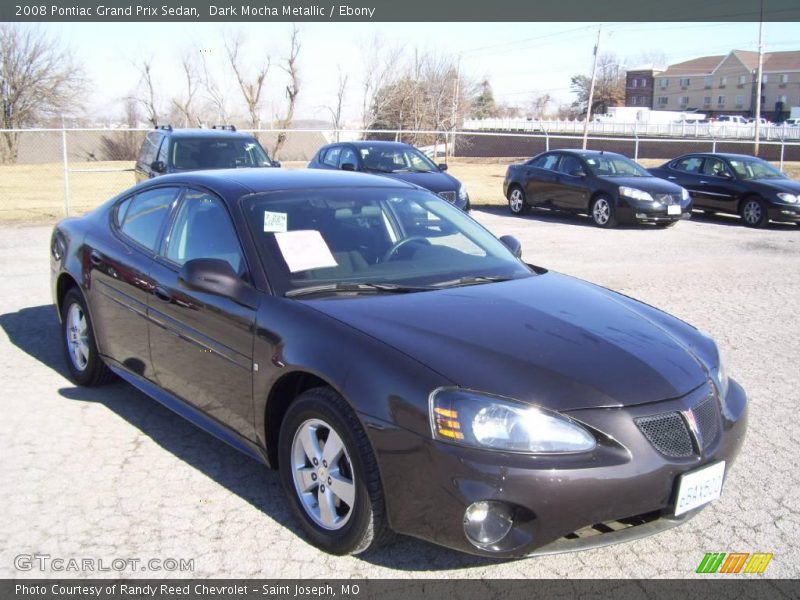 Dark Mocha Metallic / Ebony 2008 Pontiac Grand Prix Sedan