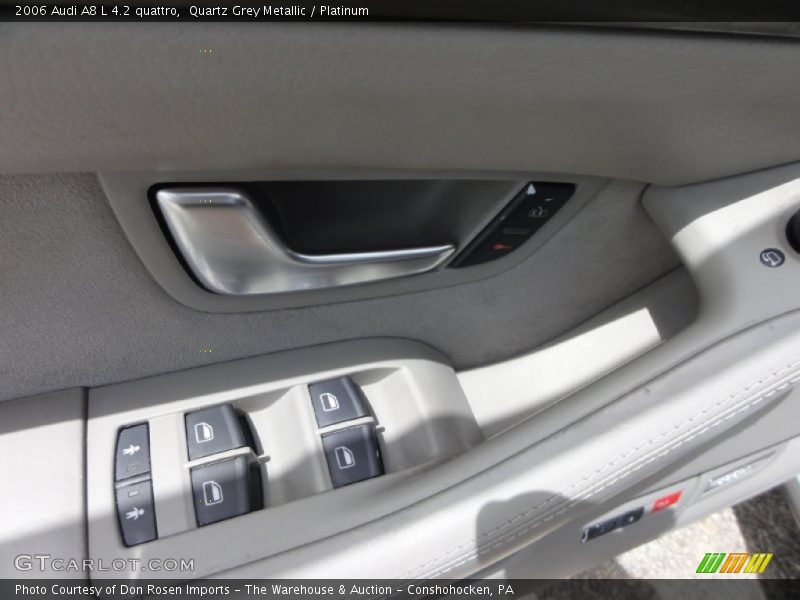 Quartz Grey Metallic / Platinum 2006 Audi A8 L 4.2 quattro