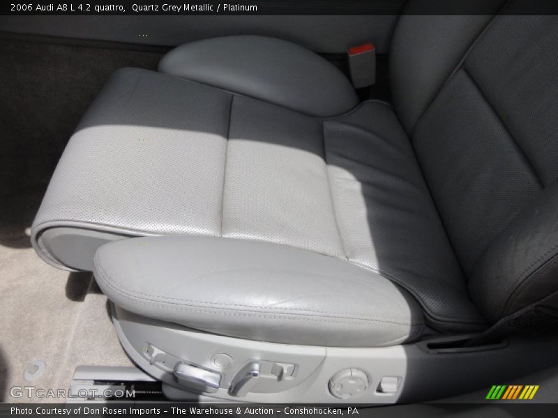 Quartz Grey Metallic / Platinum 2006 Audi A8 L 4.2 quattro