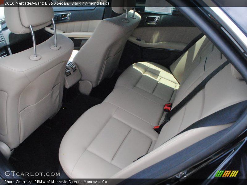 Black / Almond Beige 2010 Mercedes-Benz E 350 Sedan