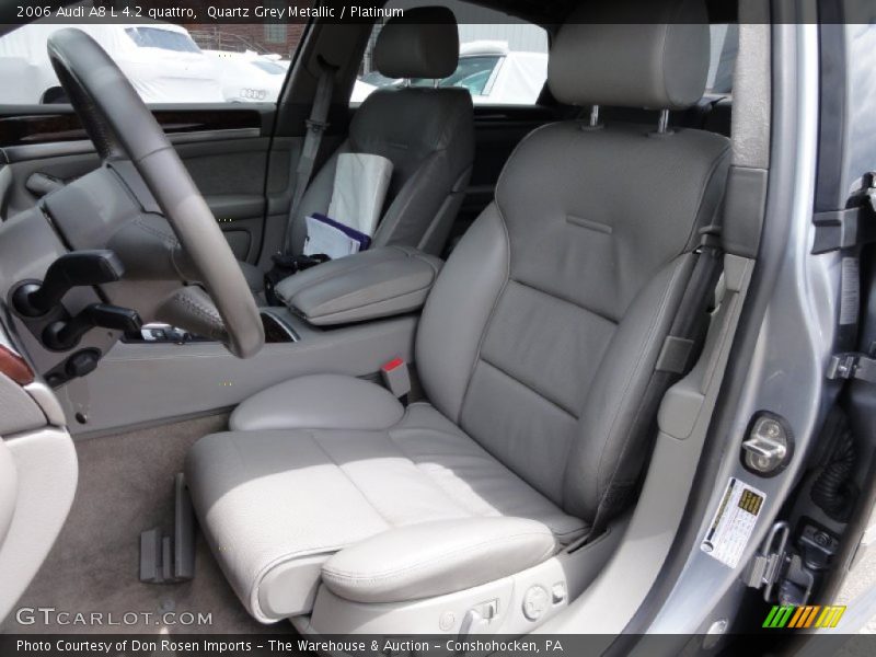 Front Seat of 2006 A8 L 4.2 quattro