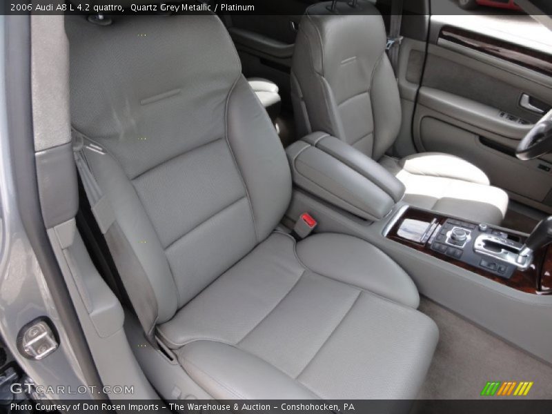 Quartz Grey Metallic / Platinum 2006 Audi A8 L 4.2 quattro