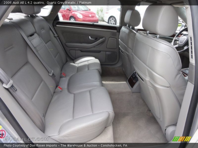 Rear Seat of 2006 A8 L 4.2 quattro