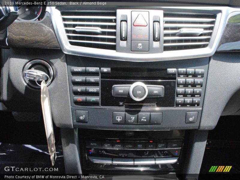 Black / Almond Beige 2010 Mercedes-Benz E 350 Sedan
