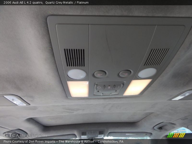 Quartz Grey Metallic / Platinum 2006 Audi A8 L 4.2 quattro