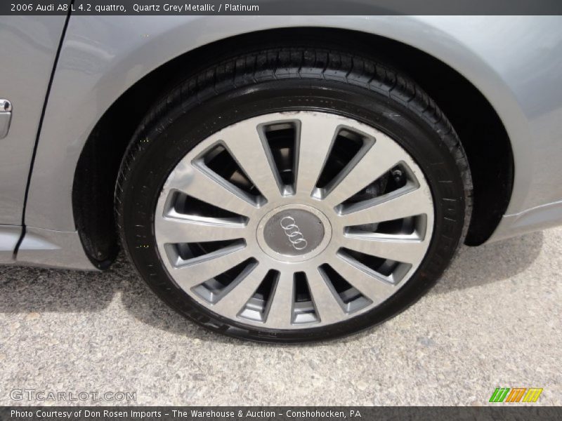 Quartz Grey Metallic / Platinum 2006 Audi A8 L 4.2 quattro