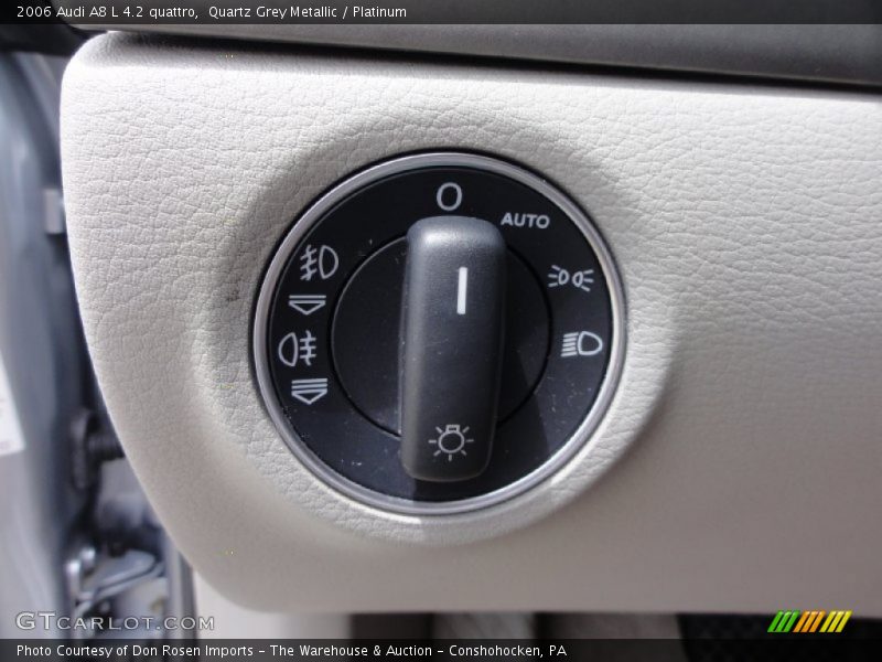 Controls of 2006 A8 L 4.2 quattro