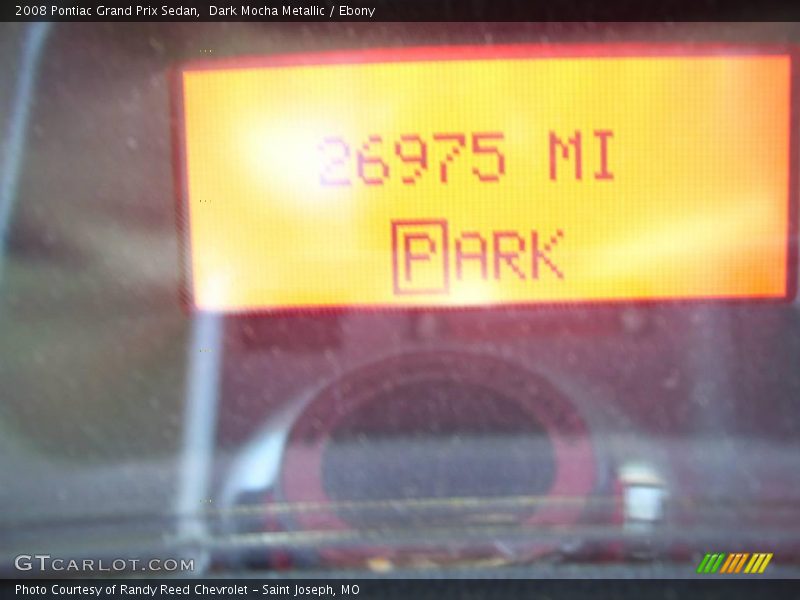 Dark Mocha Metallic / Ebony 2008 Pontiac Grand Prix Sedan