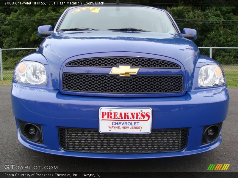 Blue Flash Metallic / Ebony Black 2008 Chevrolet HHR SS