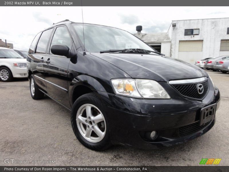 Black Mica / Beige 2002 Mazda MPV LX