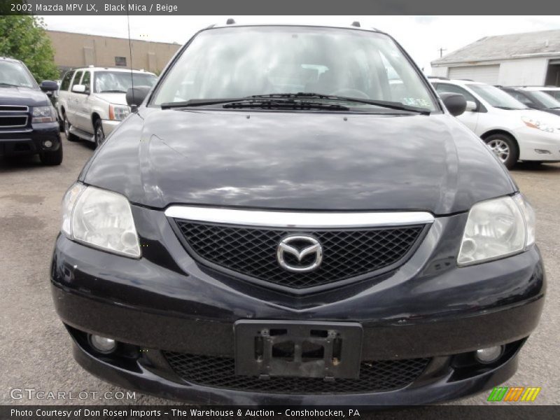 Black Mica / Beige 2002 Mazda MPV LX