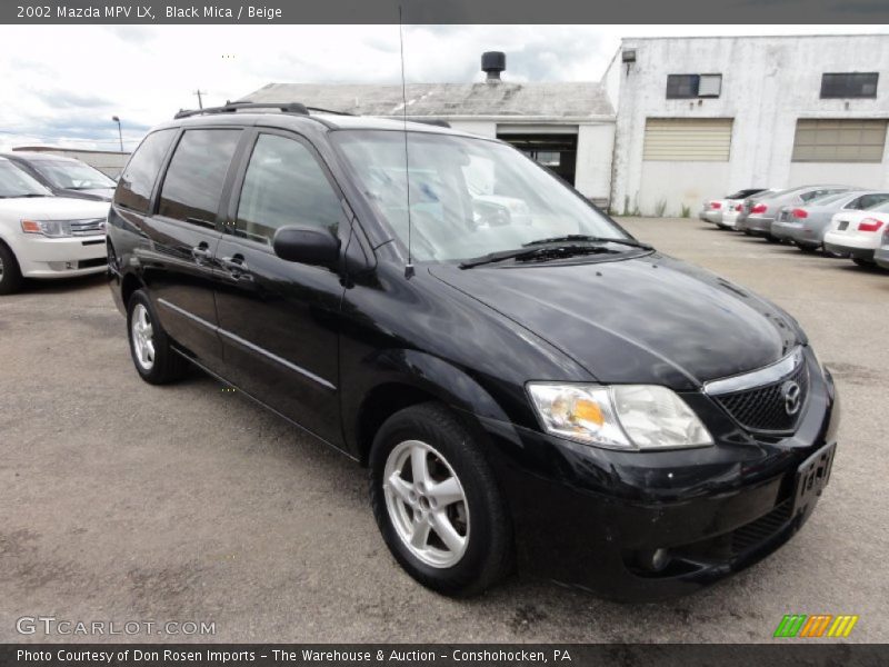 Black Mica / Beige 2002 Mazda MPV LX