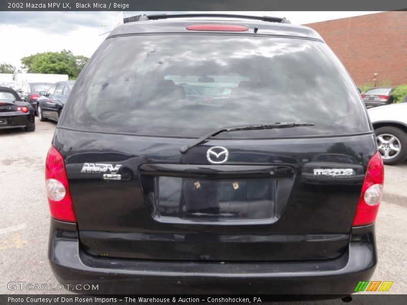 Black Mica / Beige 2002 Mazda MPV LX