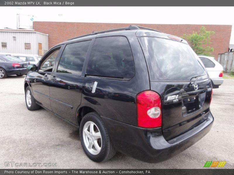 Black Mica / Beige 2002 Mazda MPV LX