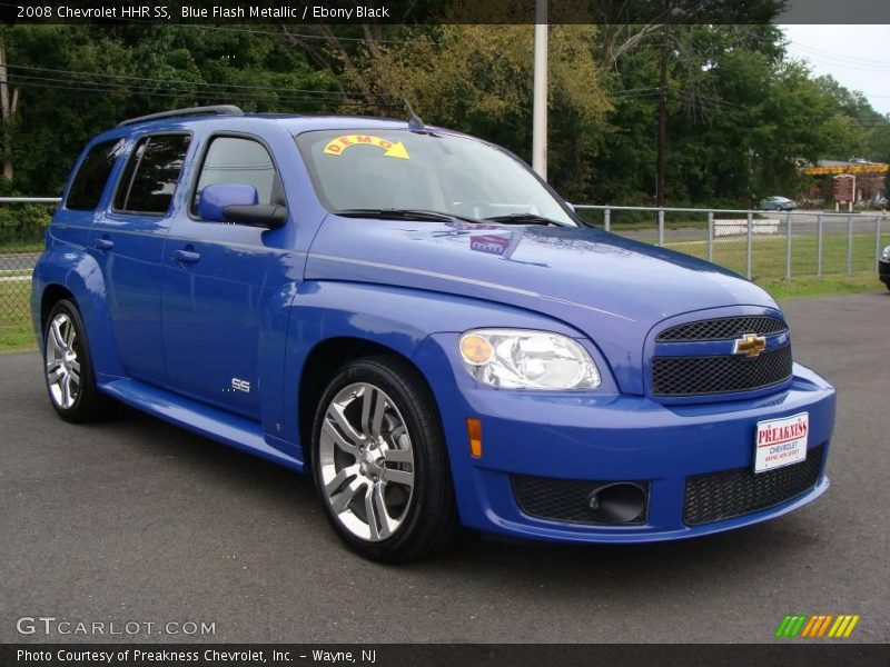 Blue Flash Metallic / Ebony Black 2008 Chevrolet HHR SS